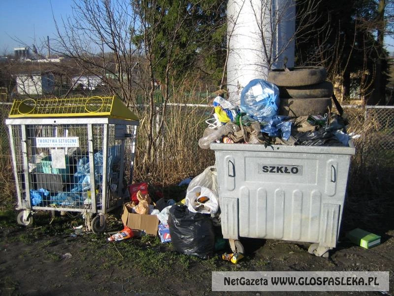 To nie jest właściwa segregacja odpadów