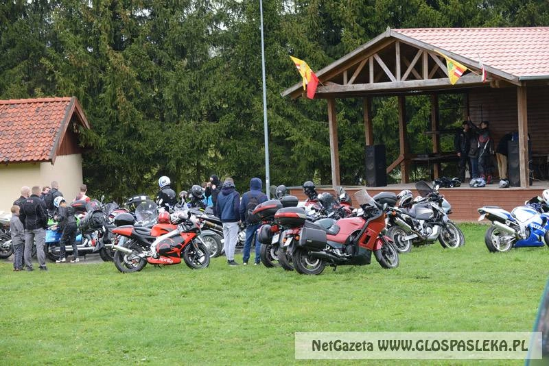 Deszcz nie wystraszył motocyklistów