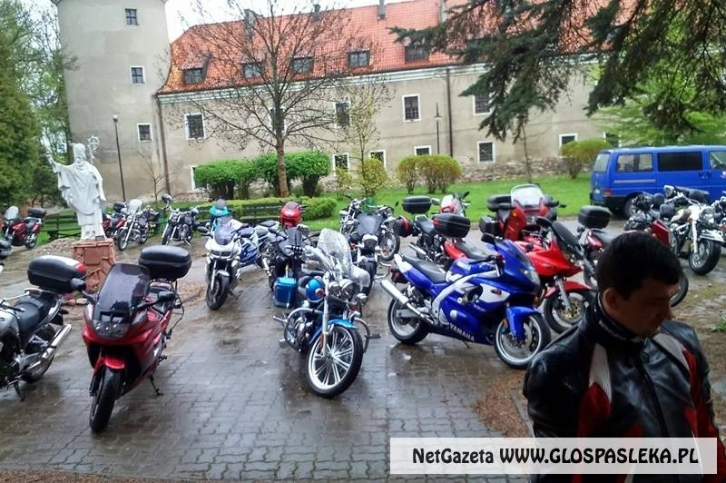 Motocykliści dziękują