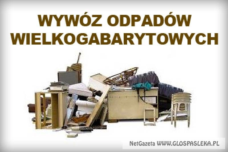 Odbiór wielkogabarytów z wiosek