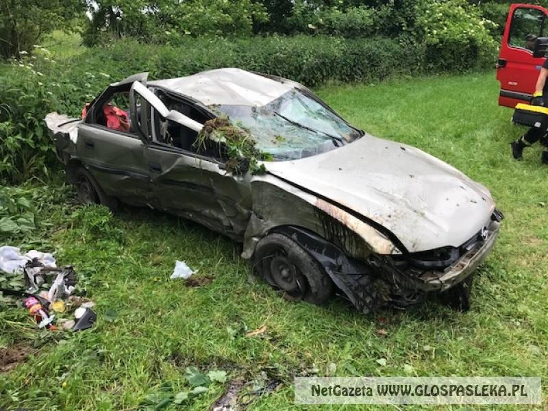 Wypadek na trasie Robity - Łukszty