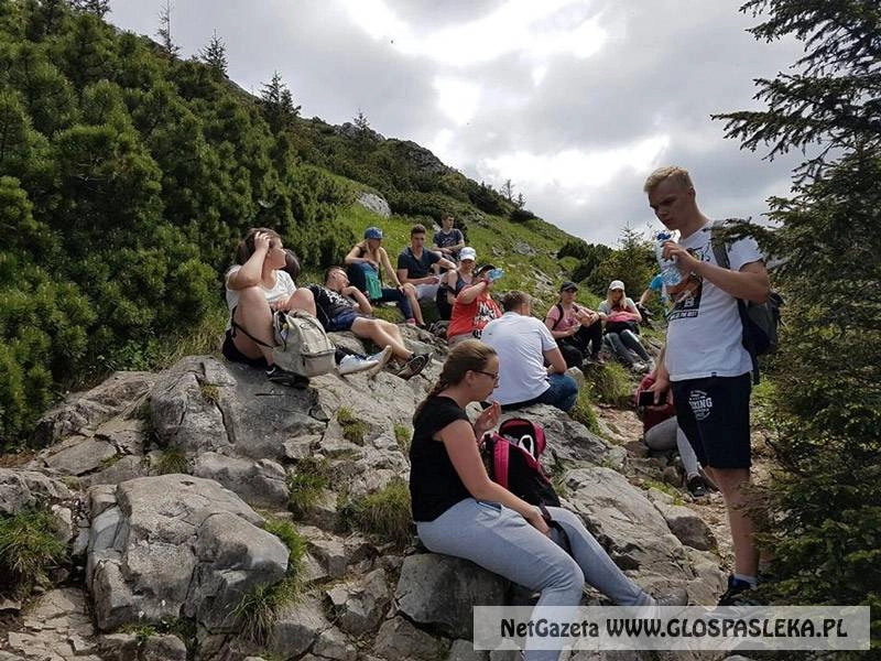 Uczniowie ZSEiT zdobywali polskie góry