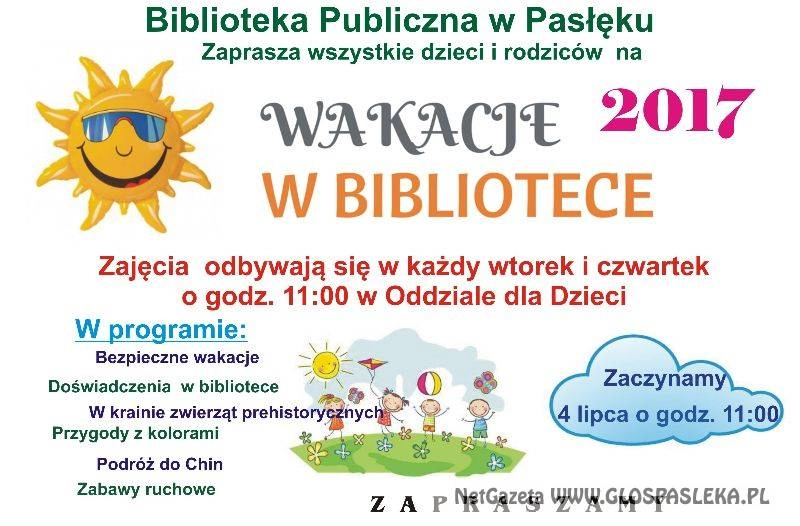 Wakacje w bibliotece
