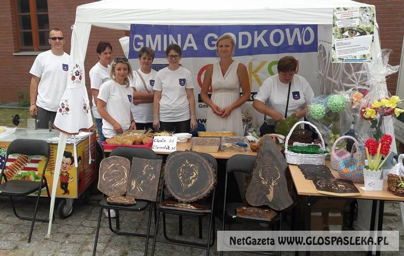 Aktywność GOKSiR Godkowo na Jarmarku św Bartłomieja w Pasłęku