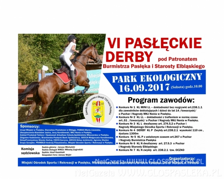 Zaproszenie na zawody jeździeckie…