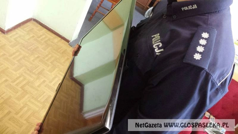 Napadł na kolegę i ukradł mu z mieszkania telewizor