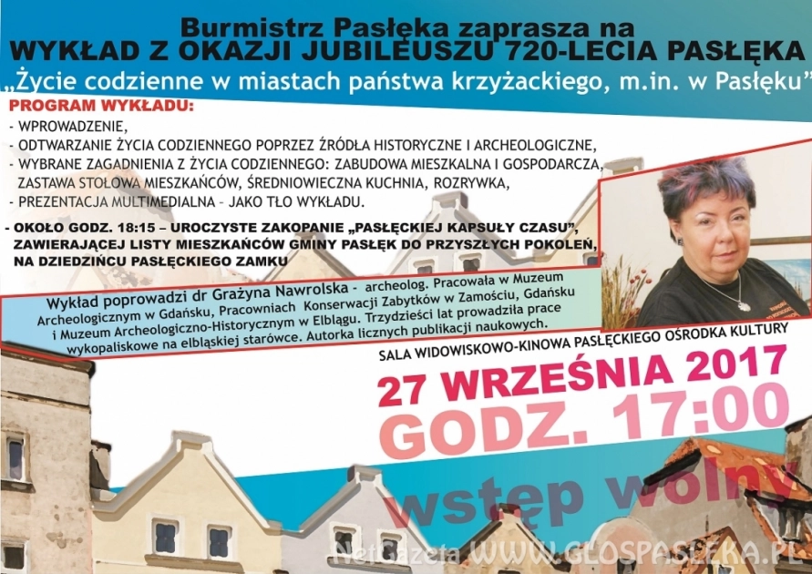 Jutro zakopiemy "Pasłęcką Kapsułę Czasu" 