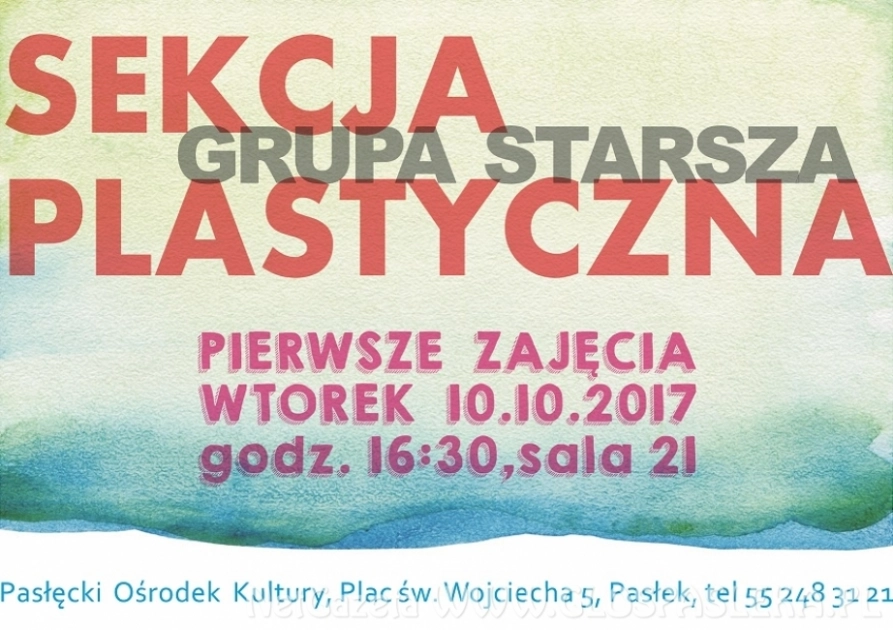 POK ogłasza nabór do sekcji plastycznej