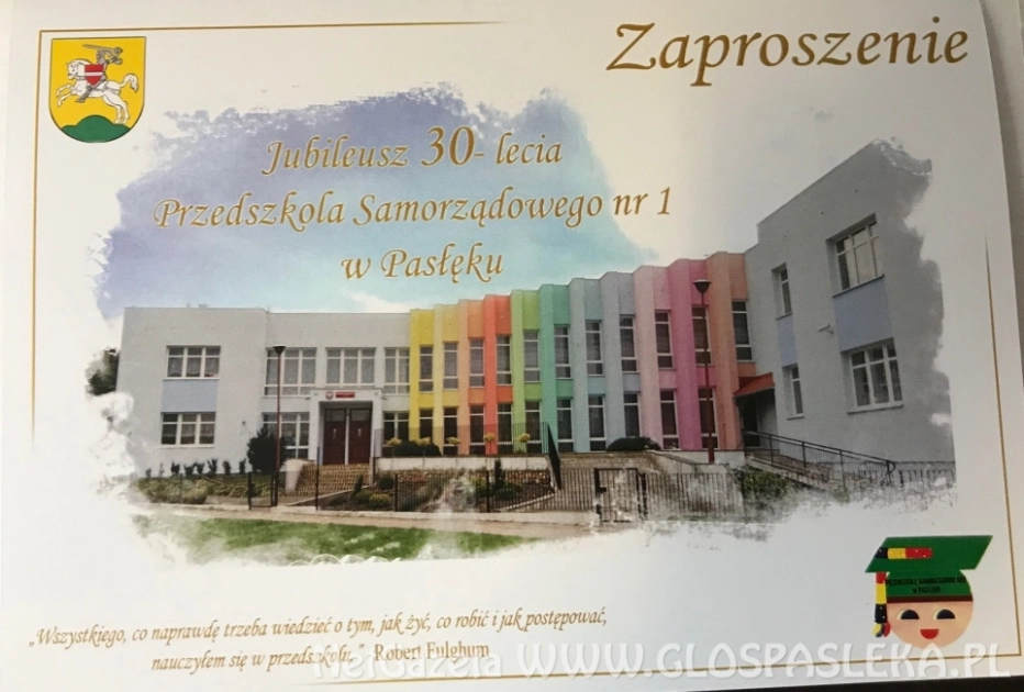 30 – lecie Przedszkola Samorządowego nr 1