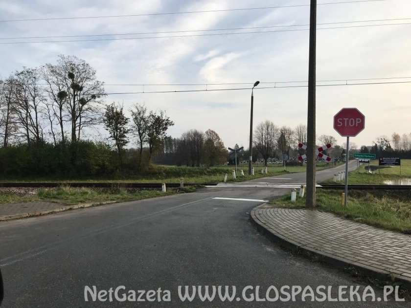 Oświetlony przejazd