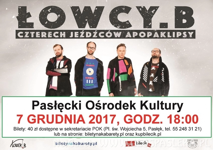 Kabaret Łowcy. B w Pasłęku