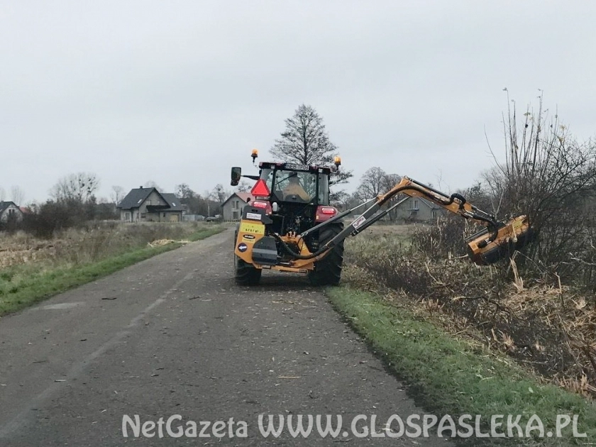 Nowy sprzęt na drogach powiatowych