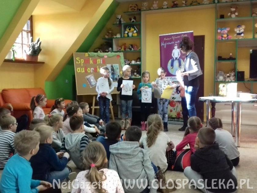 Spotkanie z autorką książek dla dzieci