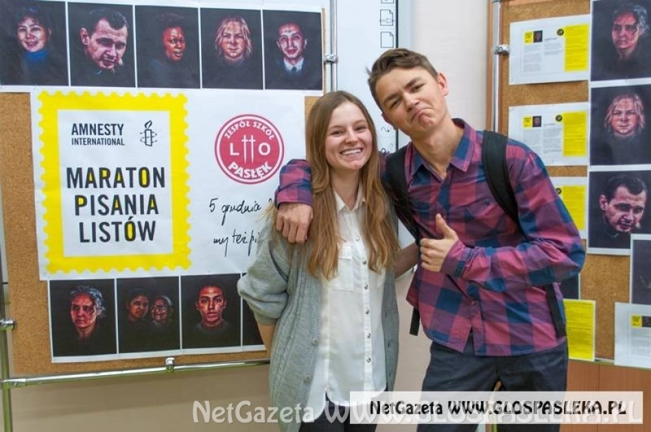W piątek ruszy Maraton Pisania Listów Amnesty International 