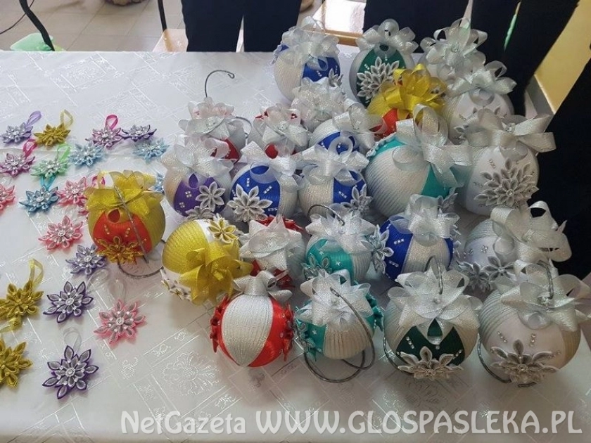 Kiermasz ozdób świątecznych w Zespole Szkół