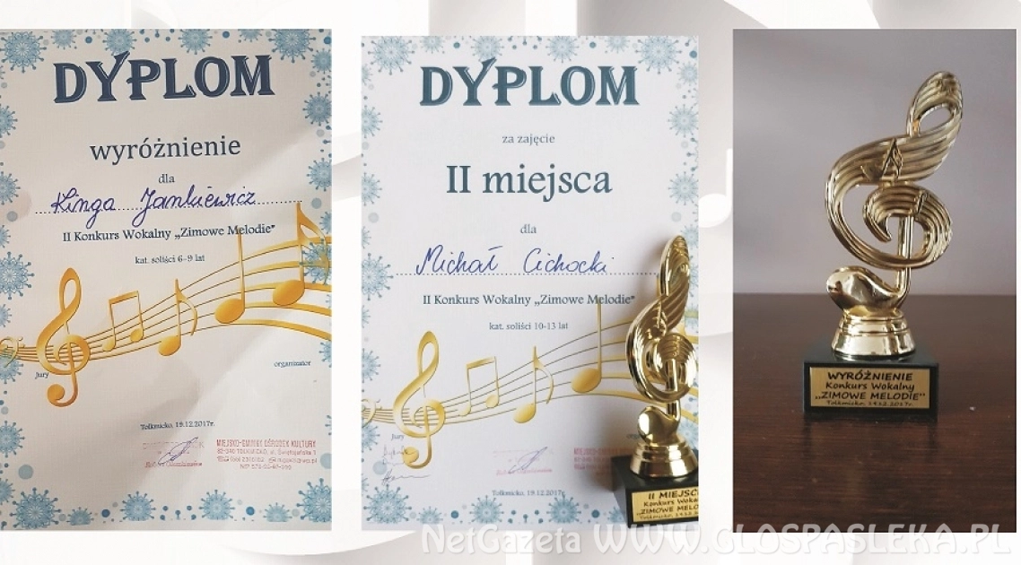 Soliści z Pasłęka z nagrodami