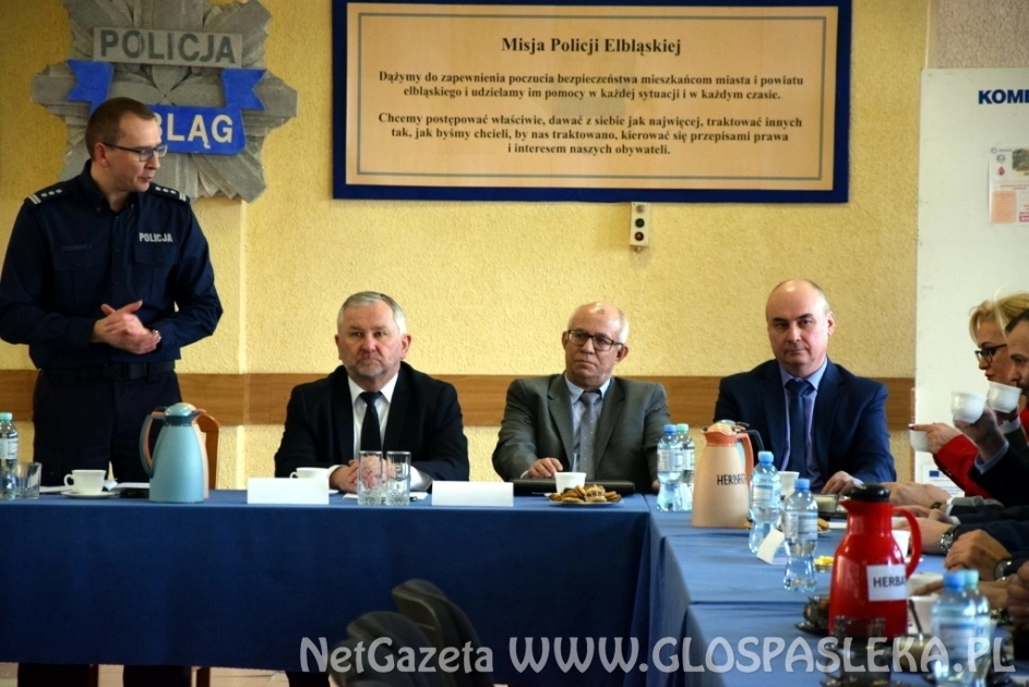 Elbląg: Komendant przedstawił policyjne wyniki za 2017 rok