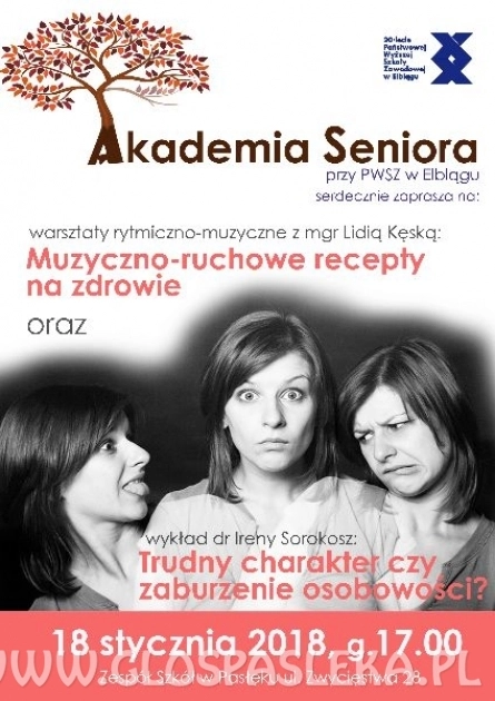 Akademia Seniora - jutro pierwsze spotkanie