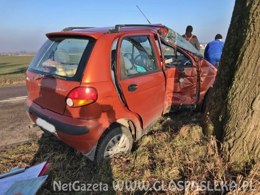 Wypadek w Nowych Kusach