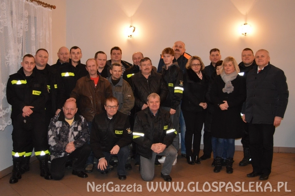 Posiedzenie plenarne w OSP w Borzynowie