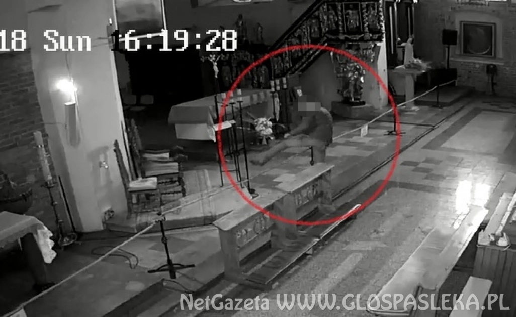 Ukradł pieniądze z kościoła. Zatrzymali go dzielnicowi