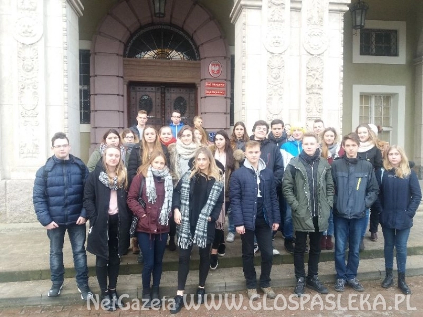 Uczniowie ZS w Sądzie Okręgowym