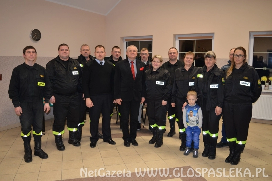 Zebranie sprawozdawcze w OSP Stegny