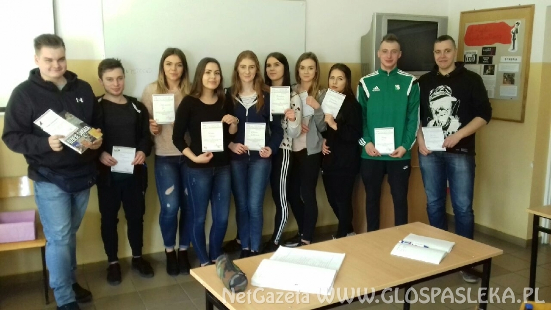 „Fraszka”, to fraszka dla uczniów ZSEiT, czyli o wynikach konkursu