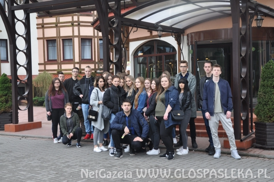 Uczniowie ZS z wizytą w Hotelu Anders