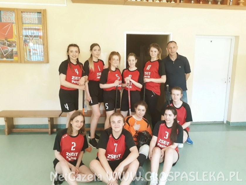 Srebro dziewcząt z ZSEiT w unihokeju