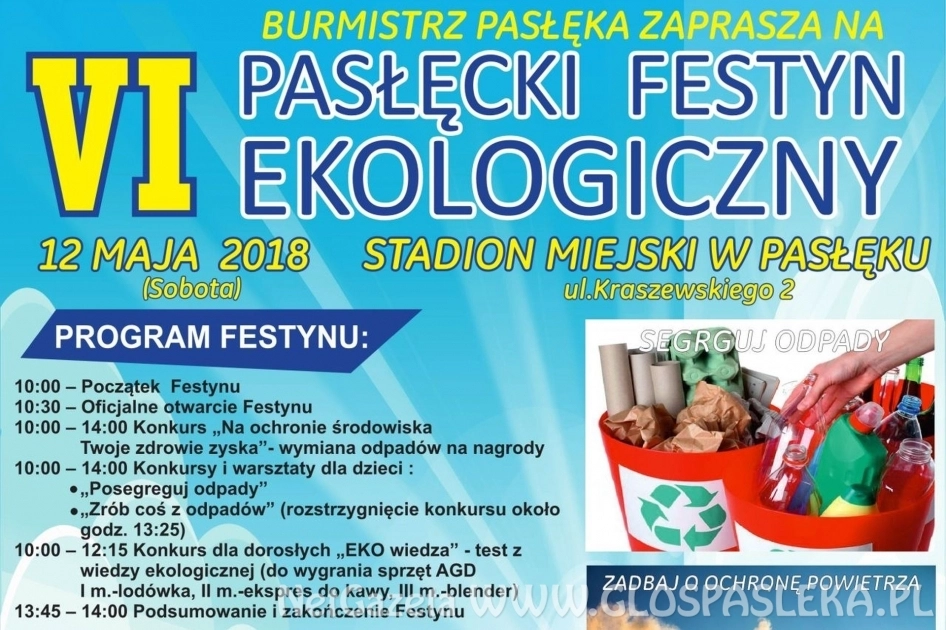 VI Pasłęcki Festyn Ekologiczny