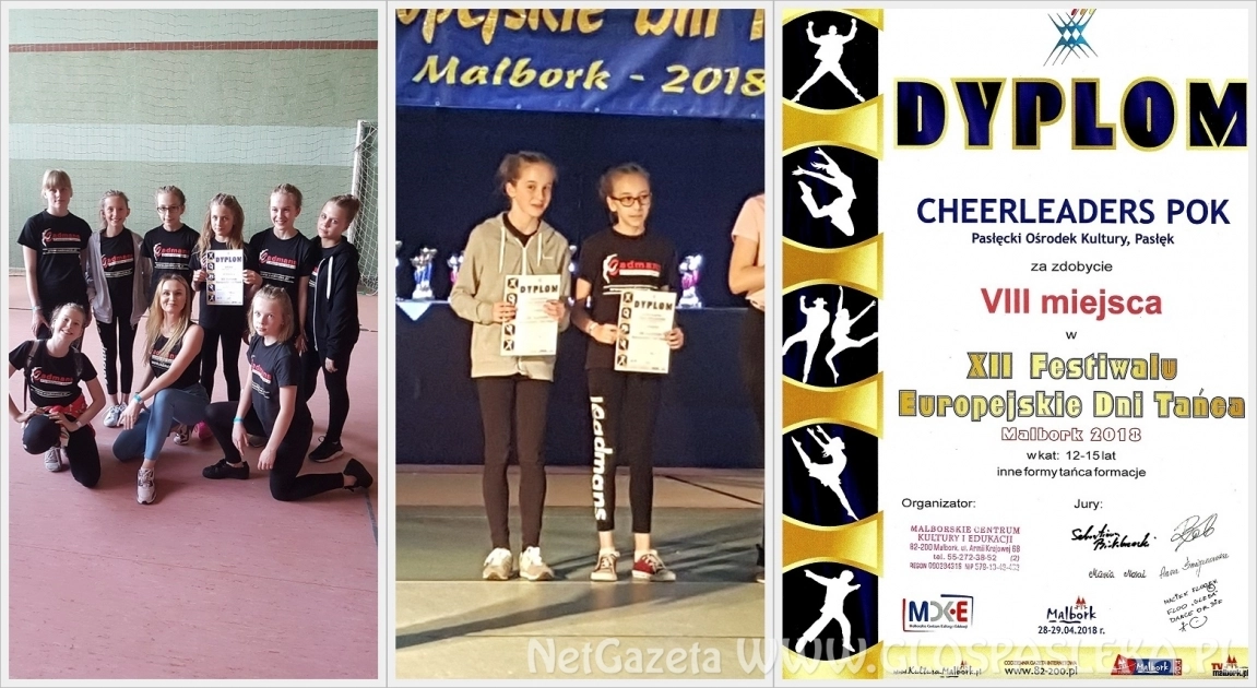 Kolejne sukcesy sekcji POK Dance