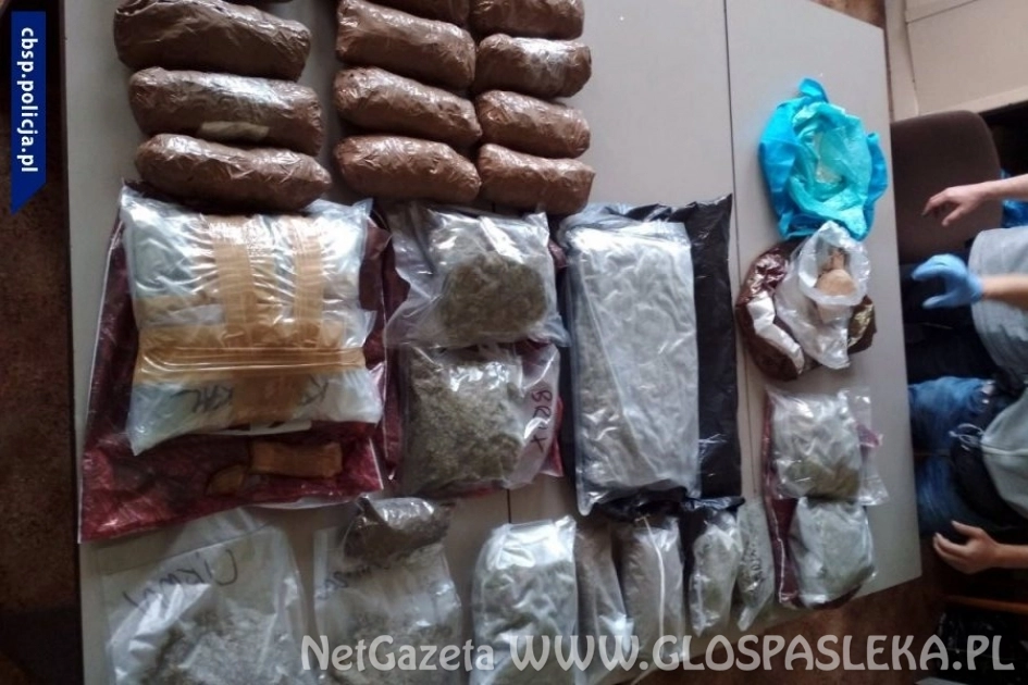 W wynajmowanym garażu miał narkotyki i nielegalne papierosy