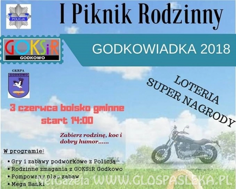 Godkowiadka, czyli piknik sportowo - rekreacyjny dla małych i dużych