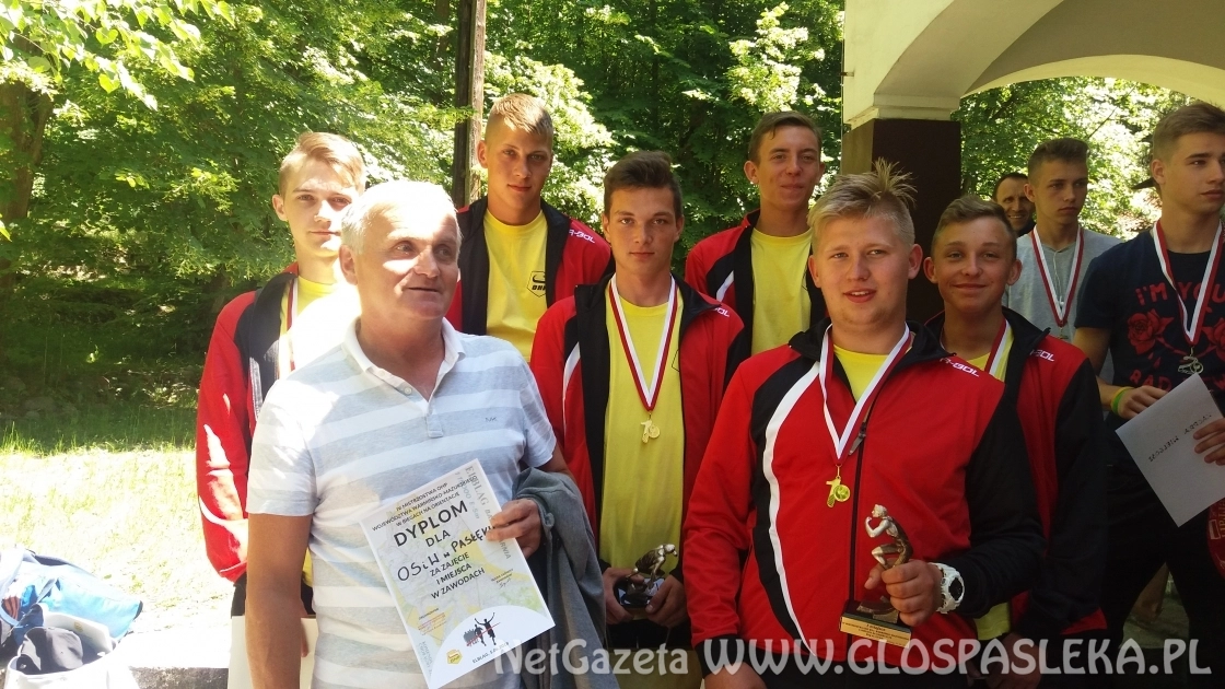 I miejsce w biegach na orientację