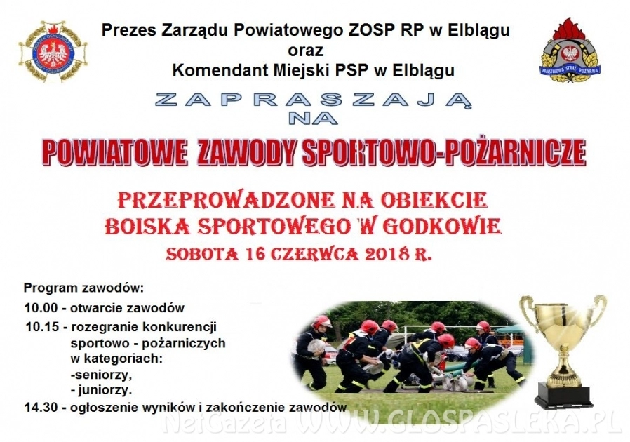 Powiatowe zawody pożarnicze