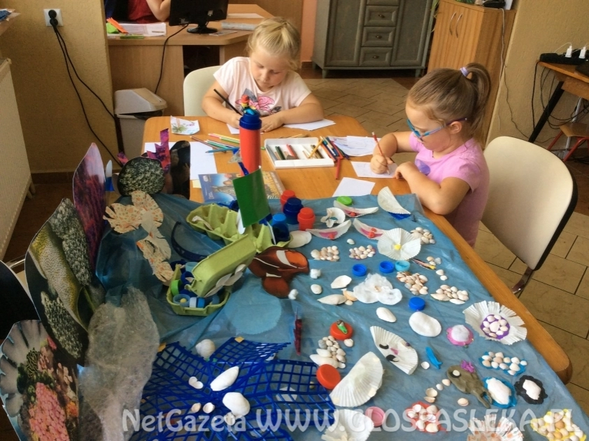 Wakacje w Bibliotece Publicznej w Godkowie - relacje z dotychczasowych zajęć.