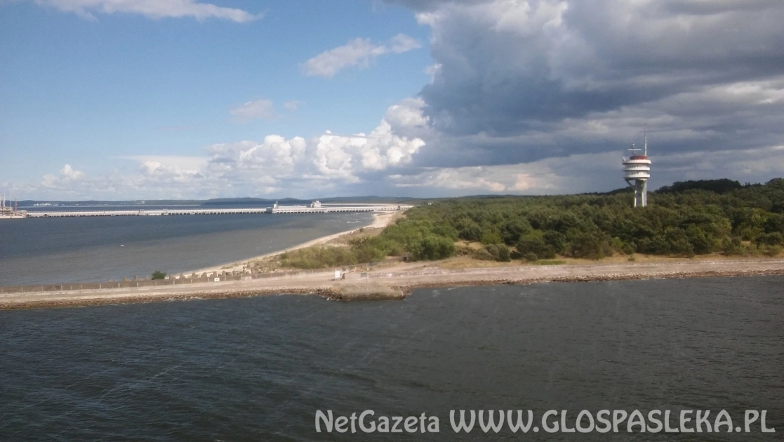 Uczniowie ZSEiT w Pasłęku na promach