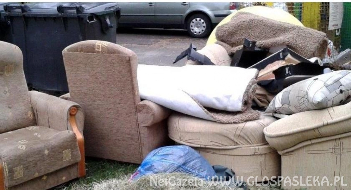 Odbiór odpadów wielkogabarytowych z miejscowości wiejskich. 