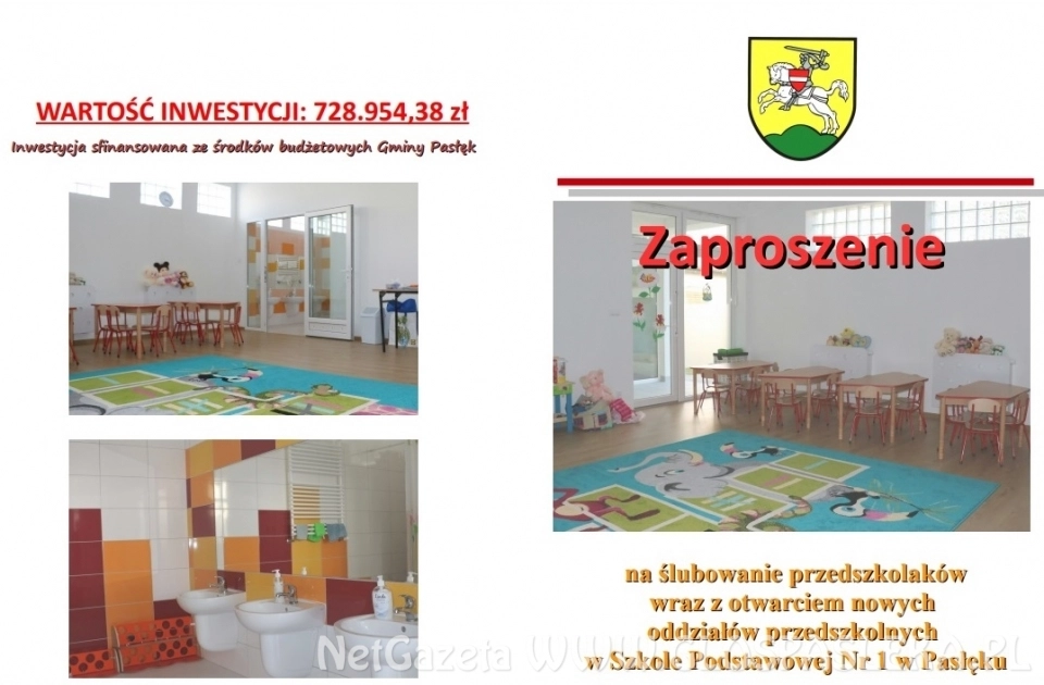 Uroczyste ślubowanie przedszkolaków