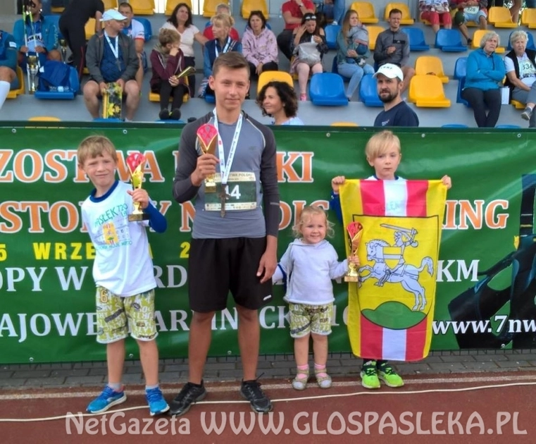 Młodzi Pasłęczanie Mistrzami Polski w Nordic Walking