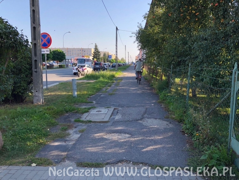 Nowy chodnik na ul. Ogrodowej