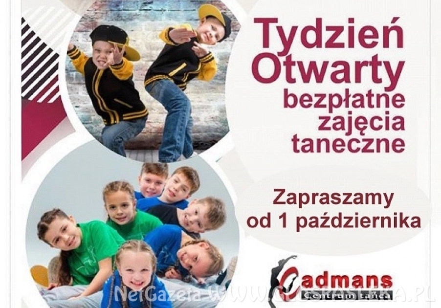 Nowy sezon taneczny - weź udział w bezpłatnych zajęciach