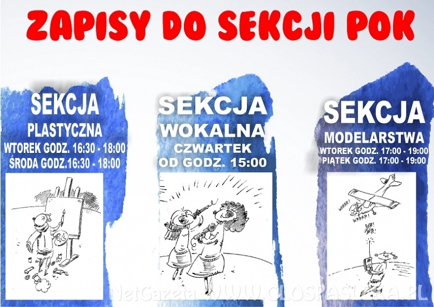 Zapisy do sekcji POK