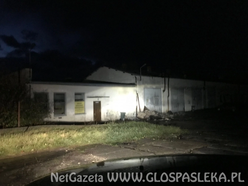 Pożar i potrącenie