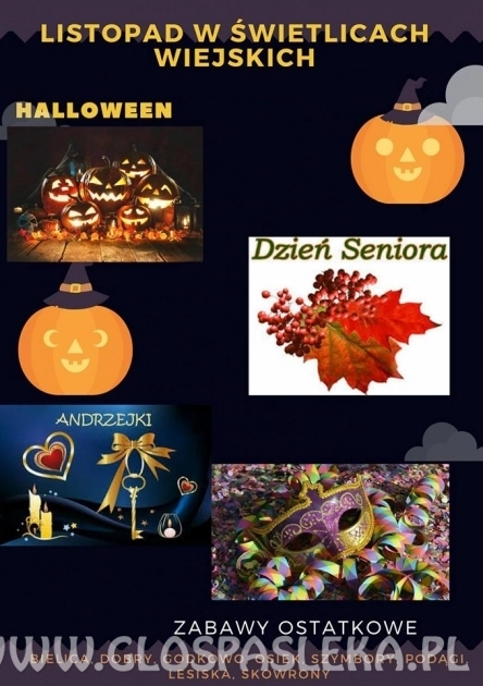 LISTOPAD W ŚWIETLICACH WIEJSKICH