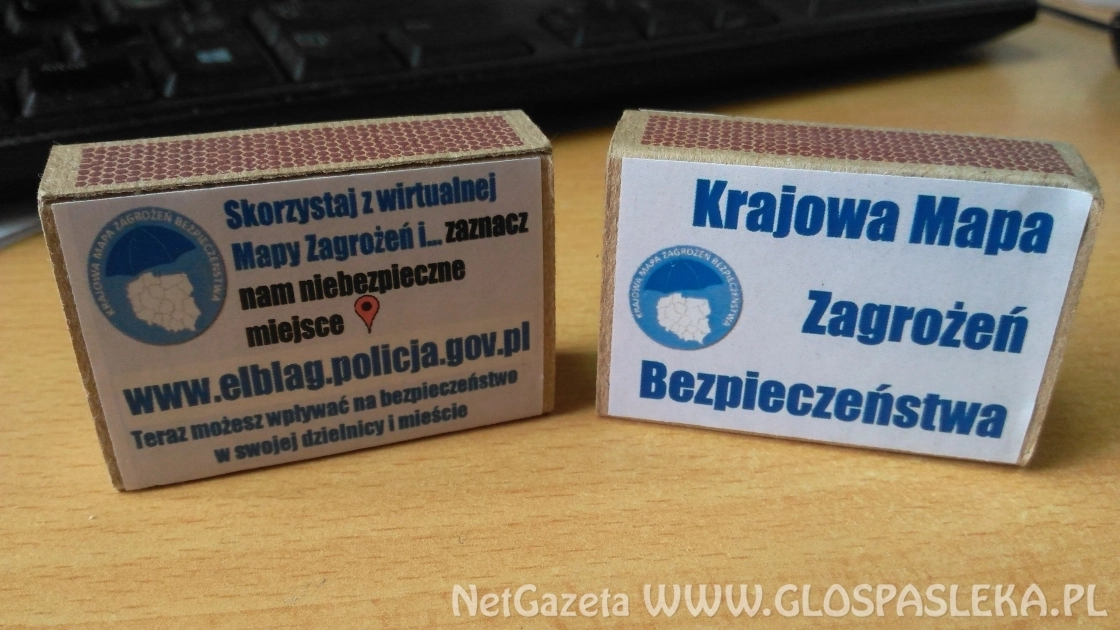 Krajowa Mapa Zagrożeń Bezpieczeństwa na… zapałkach