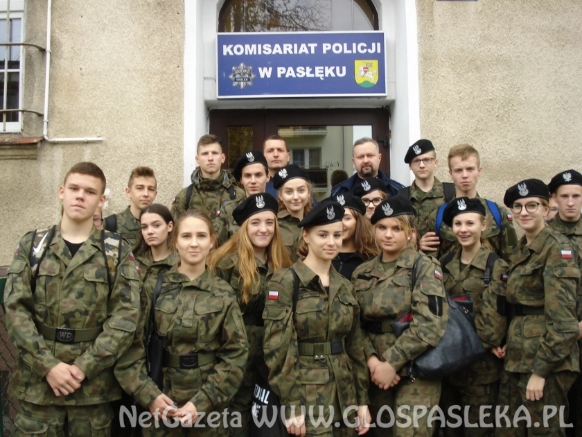 Mundurowi z ZSEiT na szkoleniu w Policji