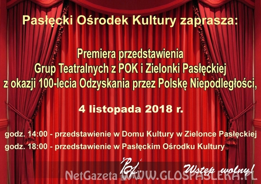 Zaproszenie na spektakl