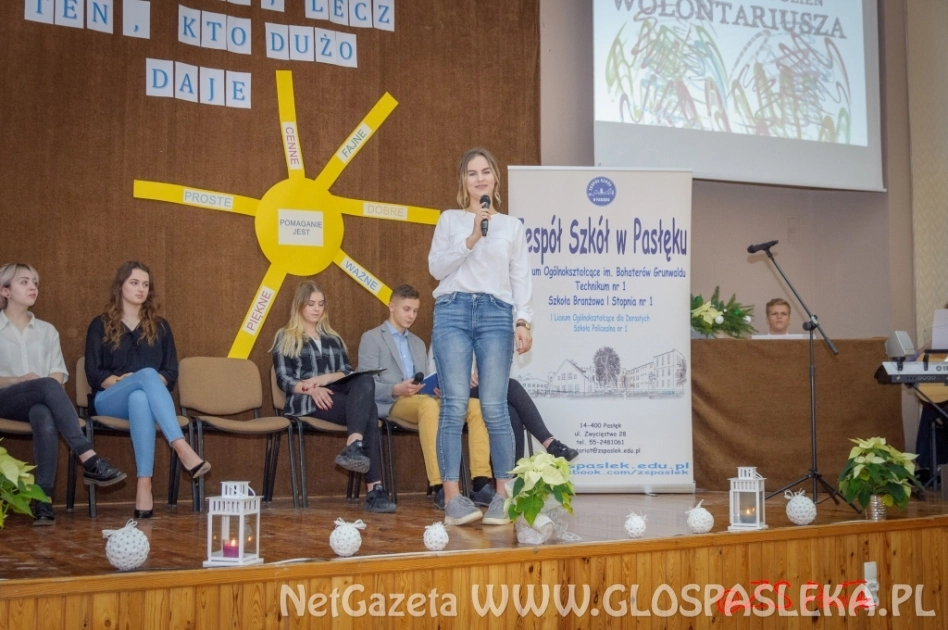 II Szkolna Gala Wolontariatu w Zespole Szkół w Pasłęku